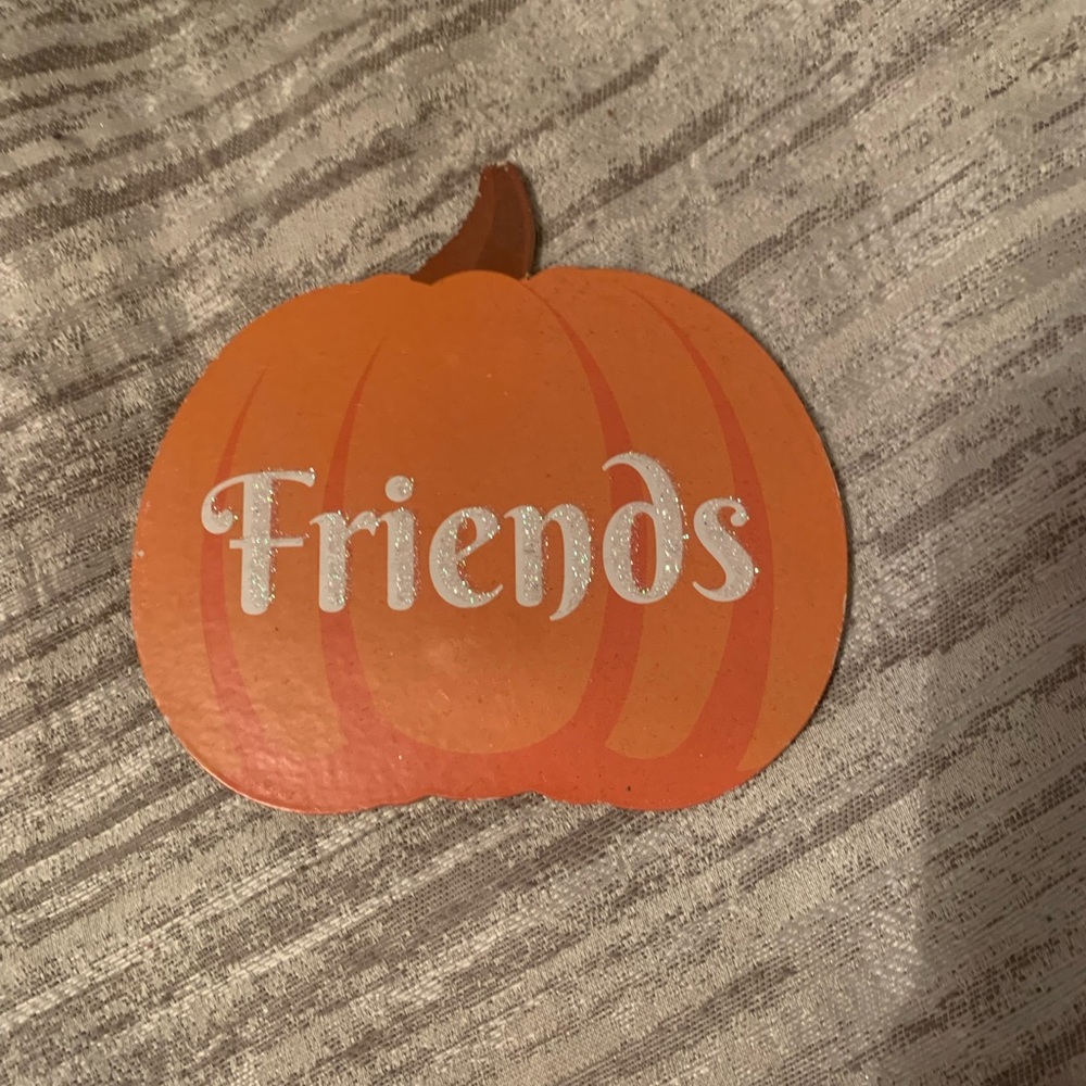 Friends pumpkin